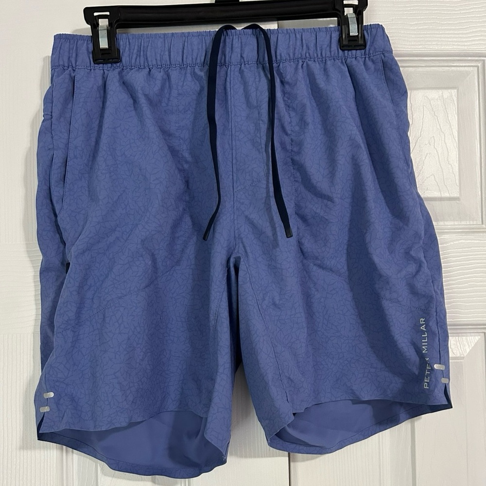 Peter Millar Light Blue Performance Shorts